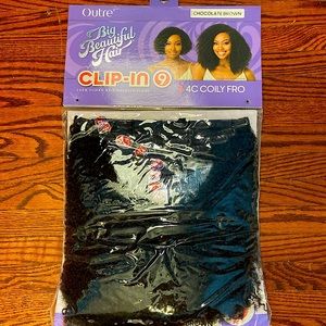 Kinky Curly 4c Clip Ins- Outre Big Beautiful Hair
